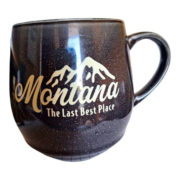 Montana The Last Best Place 18 oz Fresco Camper Mug Glaze Finish Ceramic - Picture 16 of 16